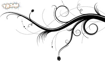 Swirl Abstract Branches Vector Art (.eps) Free Vector Download - 3axis.co