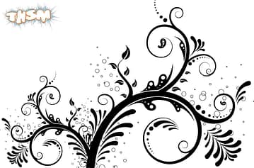Vector Swirl Floral Ornaments (.eps) Free Vector Download - 3axis.co