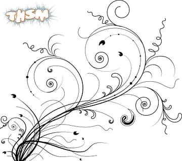 Abstract Vine Branches Vector Art (.eps) Free Vector Download - 3axis.co