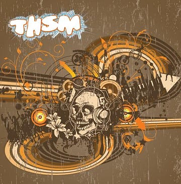 Music Skull T Shirt Prints Vector (.eps) Free Vector Download - 3axis.co