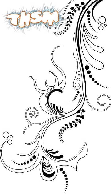 Black Abstract Vine Vector (.eps) Free Vector Download - 3axis.co