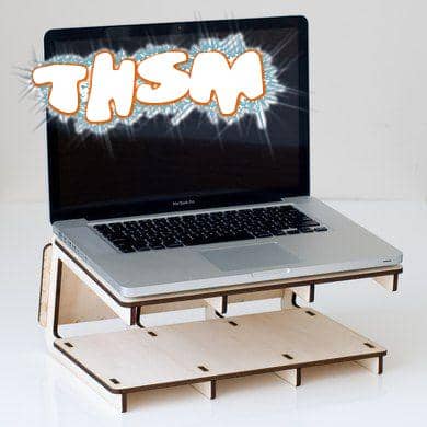 Laser Cut Laptop Stand Free Vector cdr Download - 3axis.co