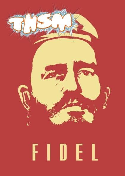 Fidel Castro Free Vector cdr Download - 3axis.co