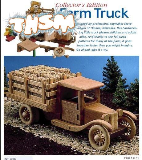 Farm Truck Plans PDF File
