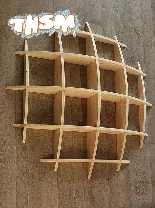 Laser Cut Sphere Shelf 10mm Free Vector cdr Download - 3axis.co