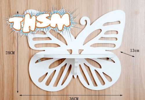 Laser Cut Butterfly Shelf Vector Free Vector cdr Download - 3axis.co