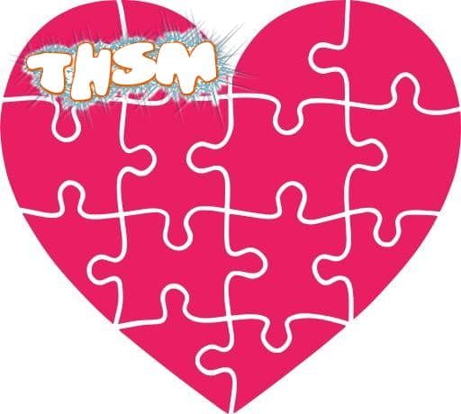 Laser Cut Valentines Day Heart Shaped Jigsaw Puzzle SVG File