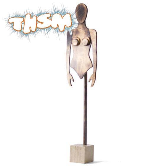Laser Cut Plywood Mannequin Free Vector