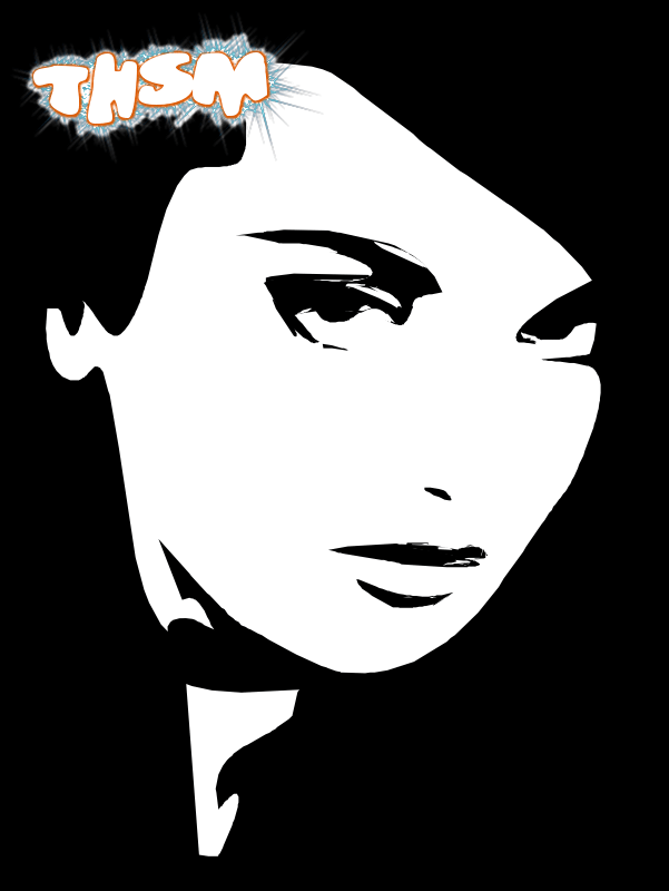 Woman face black and white vector Free Vector cdr Download - 3axis.co