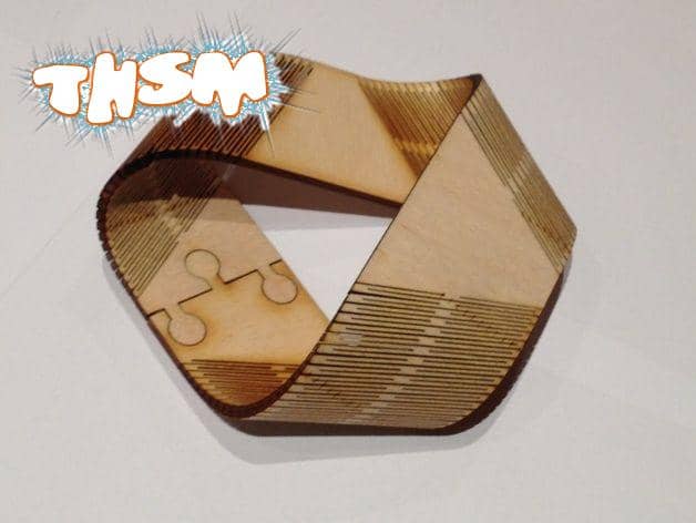 Moebius strip DXF File Free Download - 3axis.co