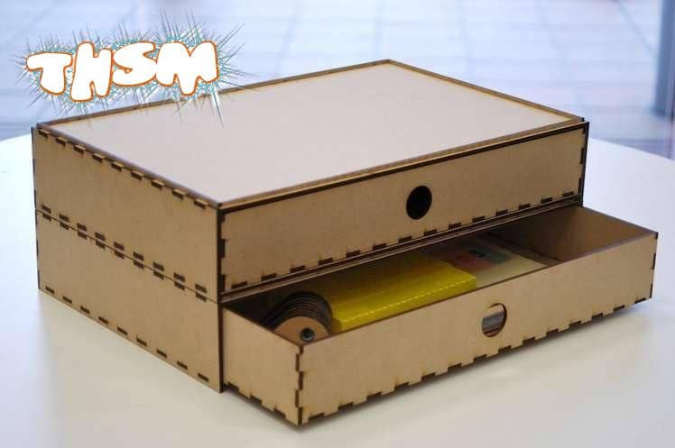 Plans for Laser Cut Box DXF File Free Download - 3axis.co