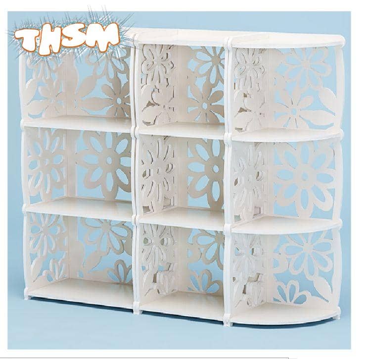 Laser Cut Decorative Shelf Bookcase Free Vector cdr Download - 3axis.co