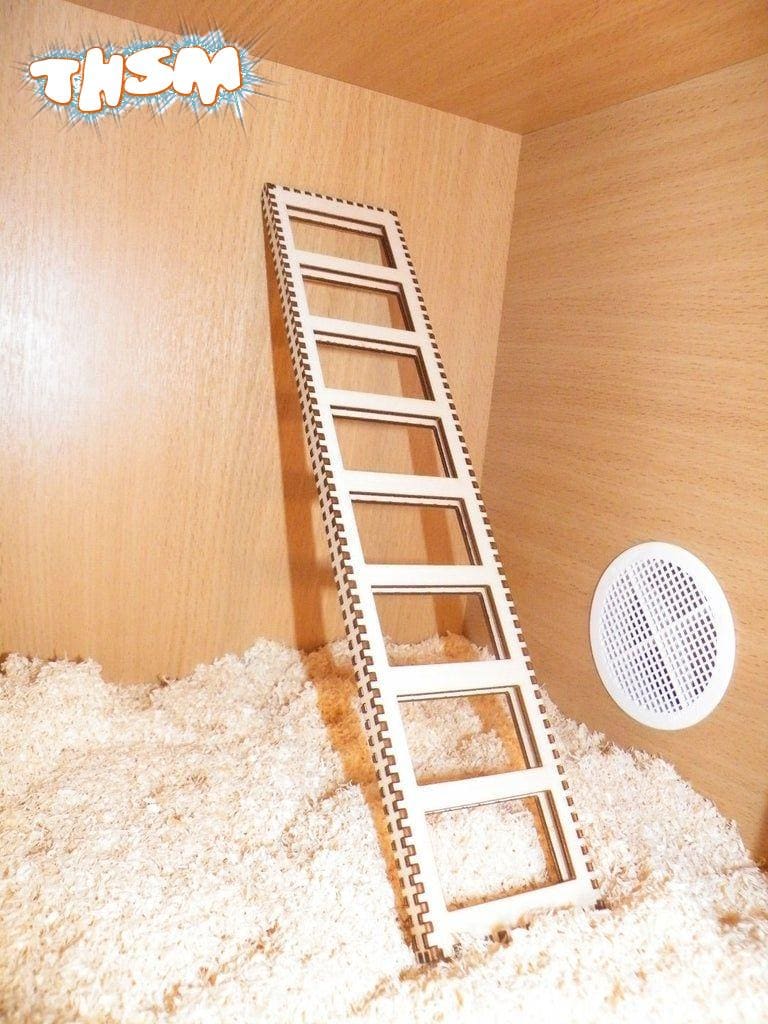Laser Cut Toy Ladder Free Vector