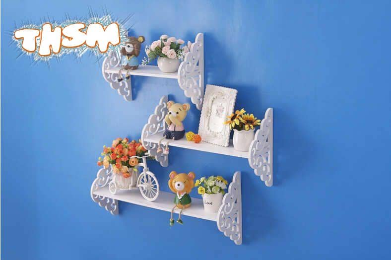 Laser Cut Wall Decorative Storage Shelf Flower Rack Free Vector cdr Download - 3axis.co