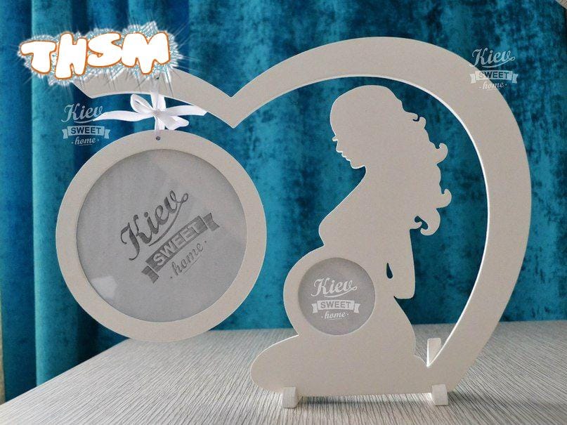 Laser Cut Baby Ultrasound Picture Frame Free Vector