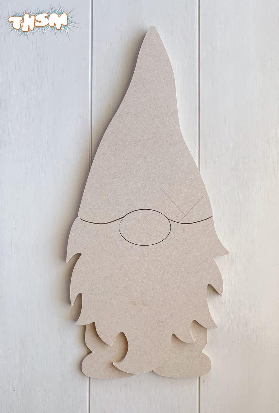 Laser Cut Christmas Gnome Ornament Free Vector