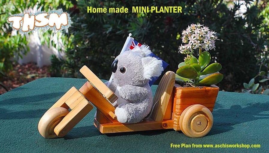 fun-O-Trike Wooden Toy Template PDF File