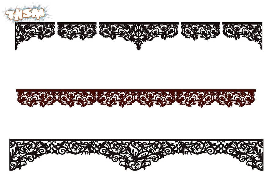 Decorative Patterns For Laser Cutting Free Vector