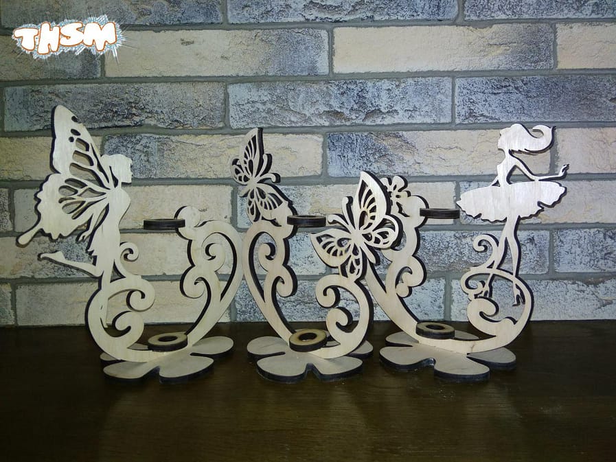 Laser Cut Flower Holder Free Vector cdr Download - 3axis.co