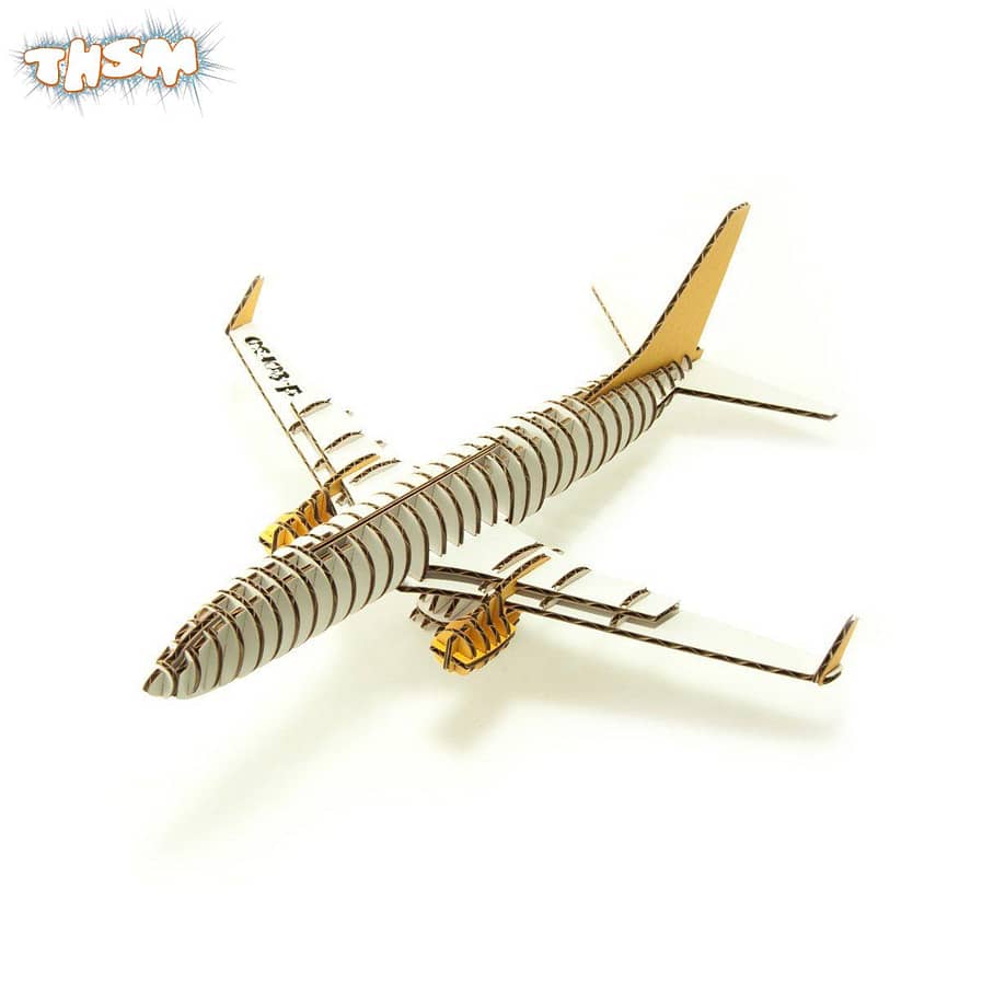 Laser Cut Airplane 3D Puzzle Free Vector cdr Download - 3axis.co