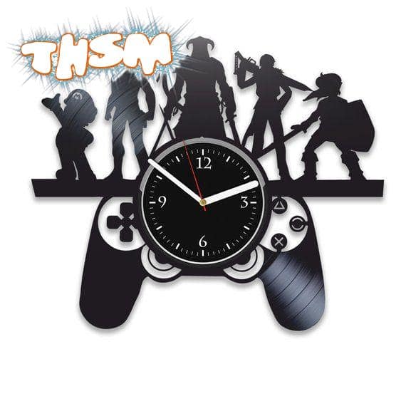 Gamer clock Free Vector cdr Download - 3axis.co