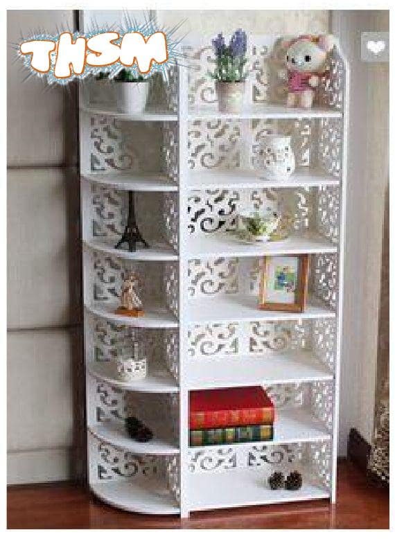 Laser Cut Shelf Home Decor Template CNC Plans Free Vector cdr Download - 3axis.co