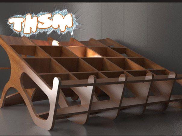 Owen Laptop Stands DXF File Free Download - 3axis.co