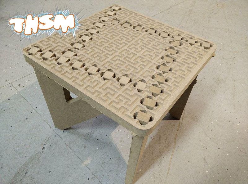 Binary Tree Foot Stool Laser Cut CNC Router Plans Free Vector cdr Download - 3axis.co