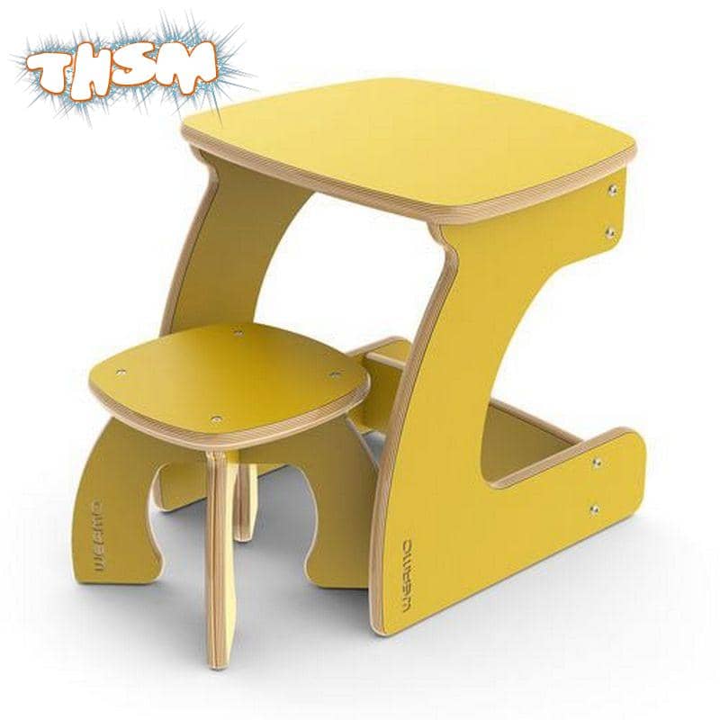 Kids Furniture Study Desk And Chair DXF File Free Download - 3axis.co