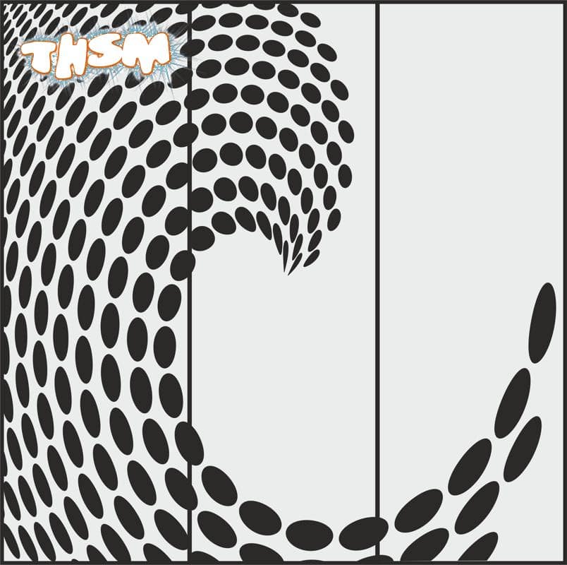 Glass partition with geometric pattern Free Vector cdr Download - 3axis.co