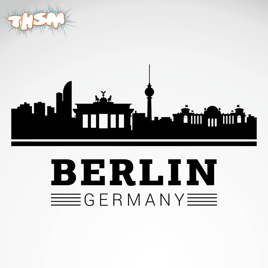 Berlin City Skyline Free Vector cdr Download - 3axis.co